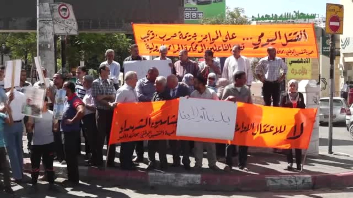 Filistinlilerin Cenazelerinin Teslimi İçin Batı Şeria\'da Gösteri Düzenlendi - El