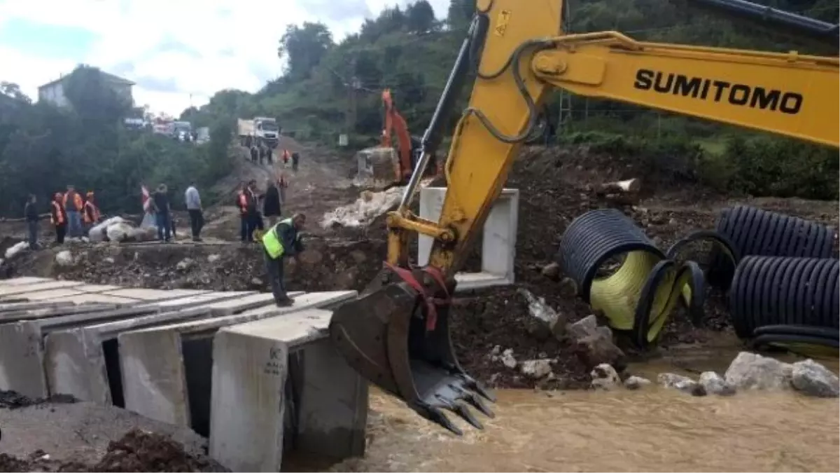 Bartın-Kurucaşile Yolu Ulaşıma Açıldı