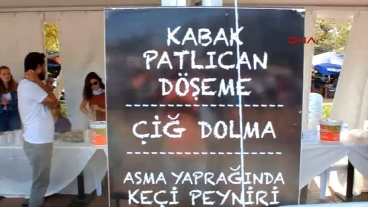 Çanakkale Bozcaada Yerel Tatlar Festivali\'ne Büyük İlgi