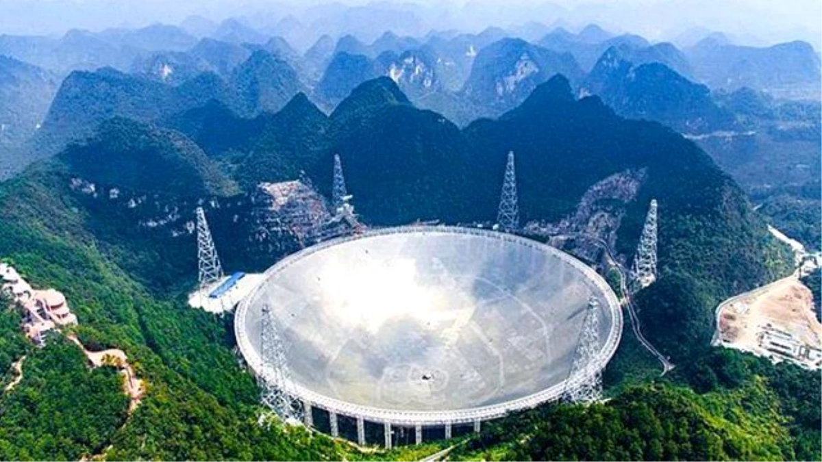 Çin Dünyanın En Büyük Teleskobunu Yaptı