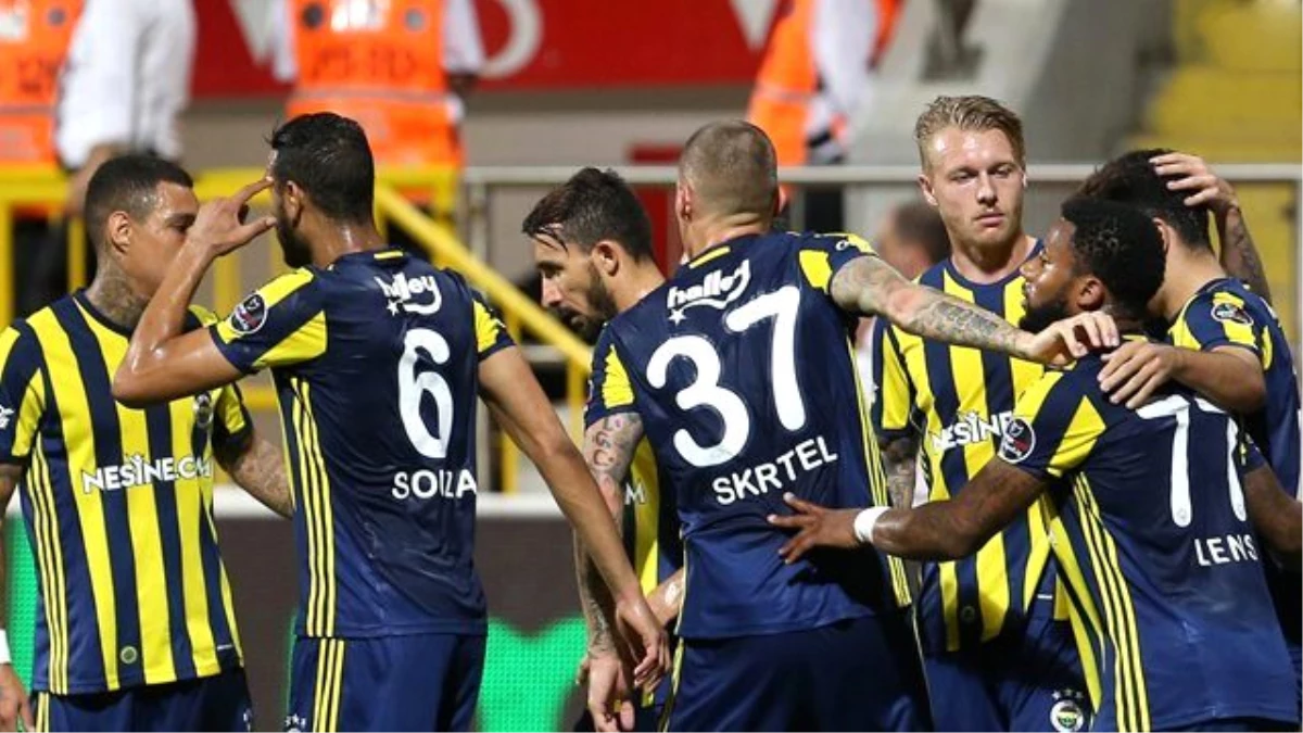 Fenerbahçe, Gaziantepspor\'u 2-1 Mağlup Etti