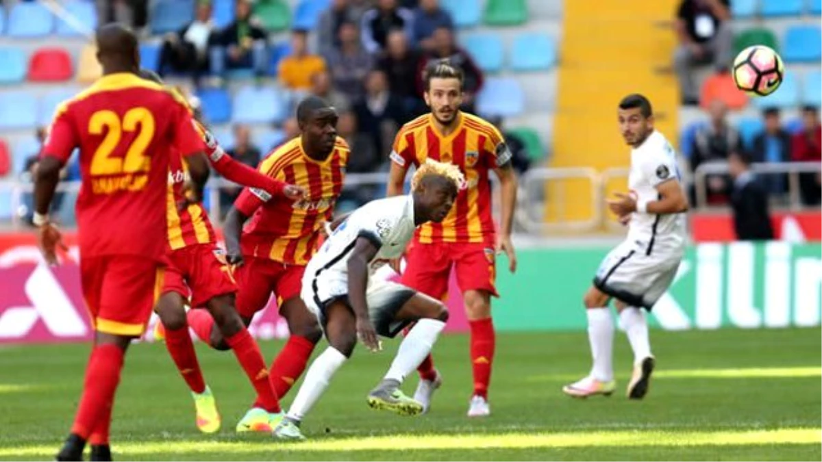 Kayserispor-Çaykur Rizespor: 2-1 (Yeniden- Jantscher Golü Atan)