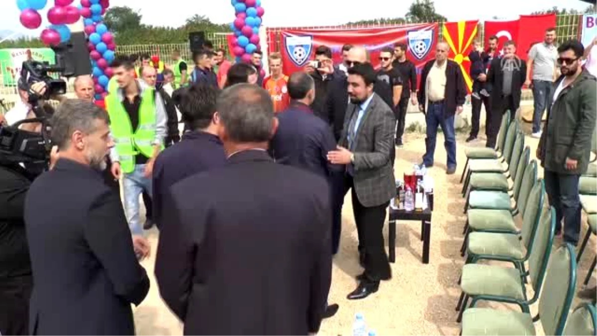 Makedonya\'da Recep Tayyip Erdoğan Stadı Açıldı