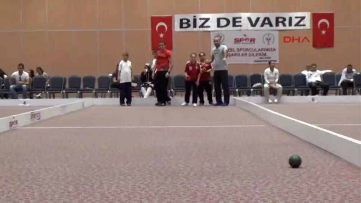 Özel Sporcular Şehit Ömer Halisdemir Türkiye Bocce Şampiyonası Sona Erdi