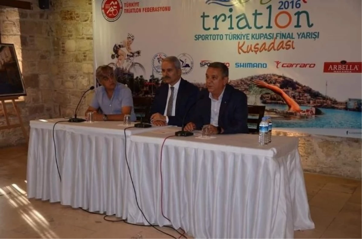 Türkiye Triatlon Şampiyonası Finali Kuşadası\'nda Yapılacak