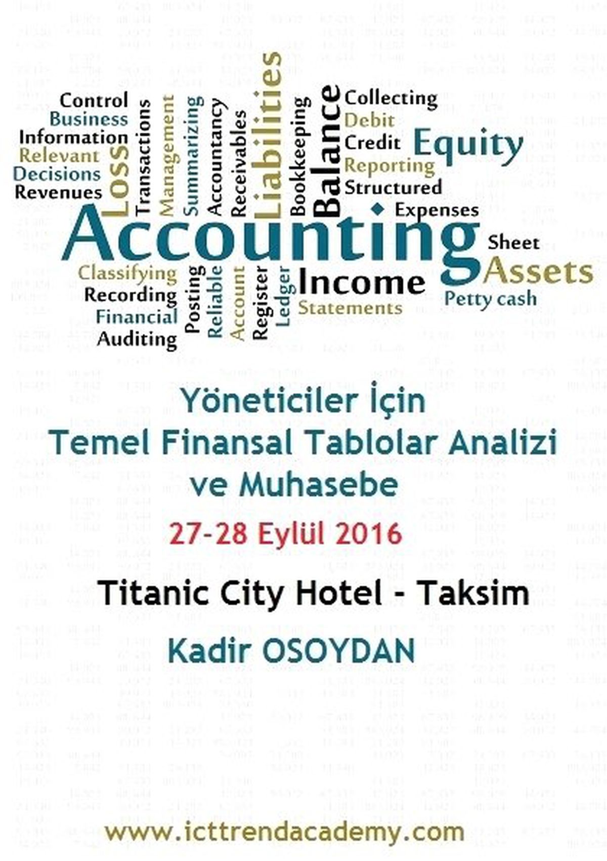 Yöneticiler İçin Temel Finansal Tablolar Analizi ve Muhasebe