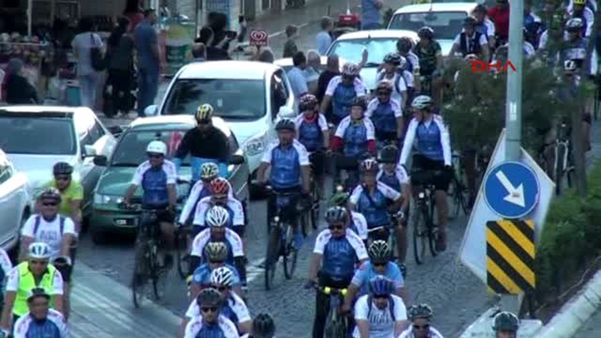 Bergama Unesco Dünya Mirası Yolunda Pedal Bastılar