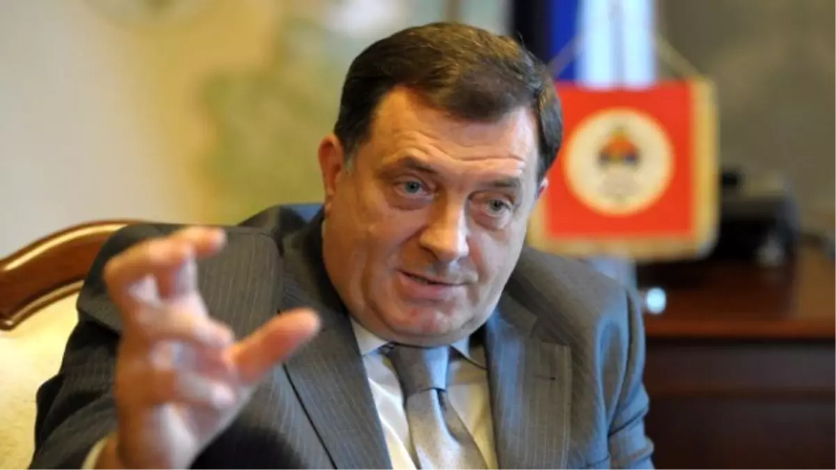 Savcılık Dodik\'i İfade Vermeye Çağırdı