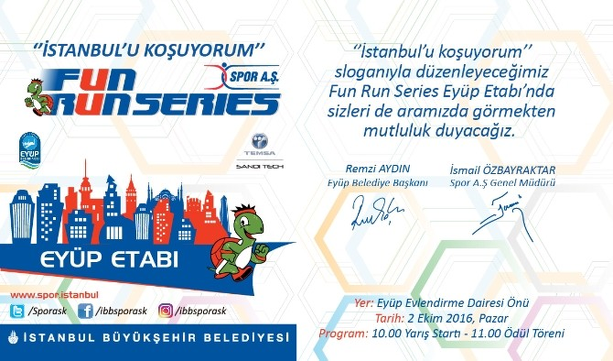 Fun Run Series Heyacanı Eyüp\'te
