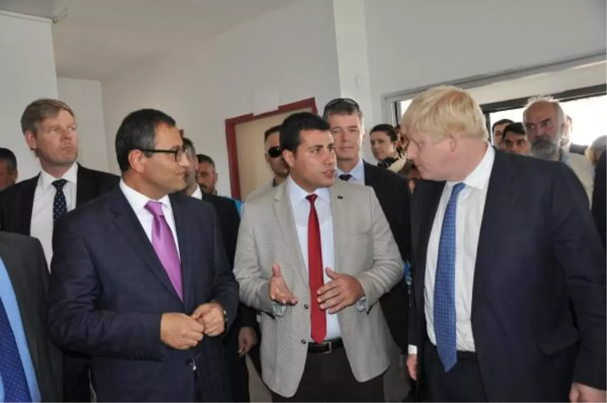 İngiltere Dışişleri Bakanı Boris Johnson Gaziantep\'te (2)