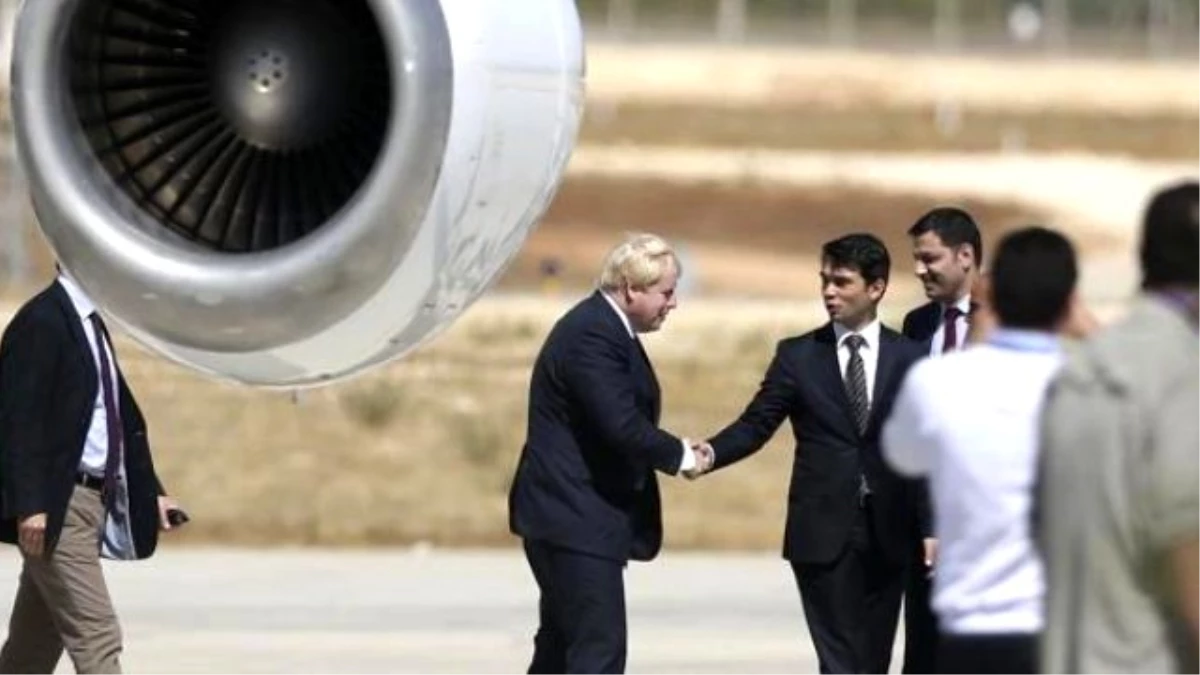 İngiltere Dışişleri Bakanı Boris Johnson Gaziantep\'ten Ayrıldı