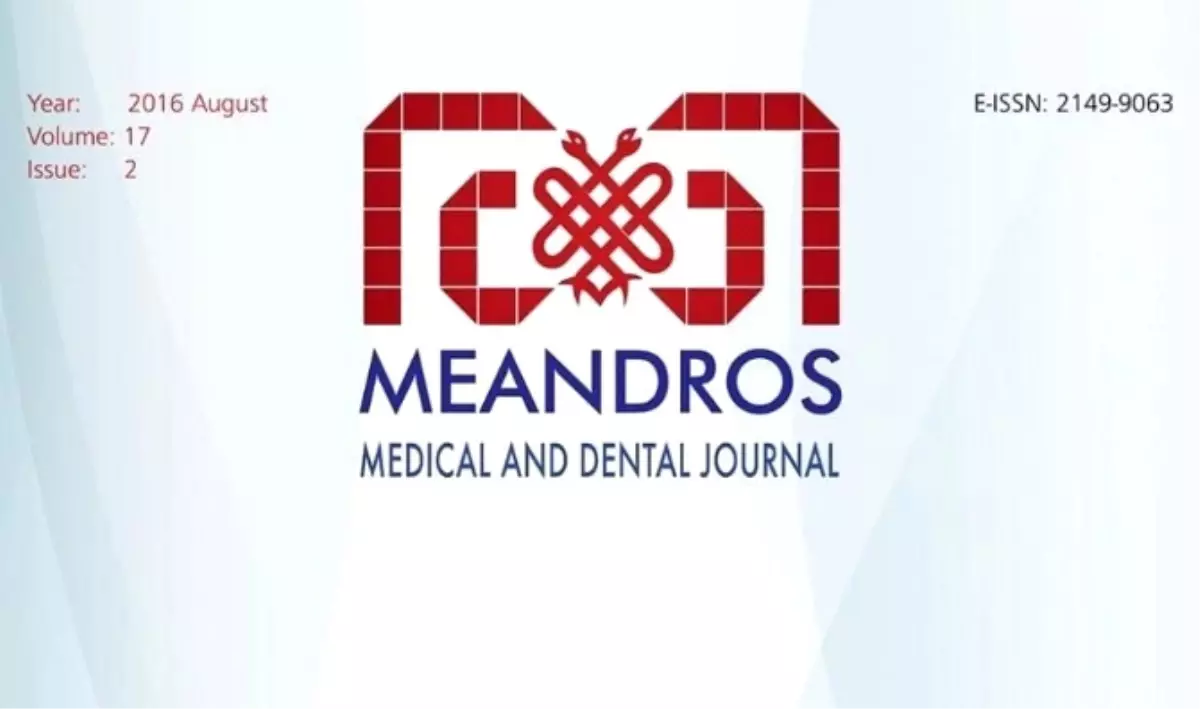 Meandros Medical And Dental Journal\'dan Büyük Başarı