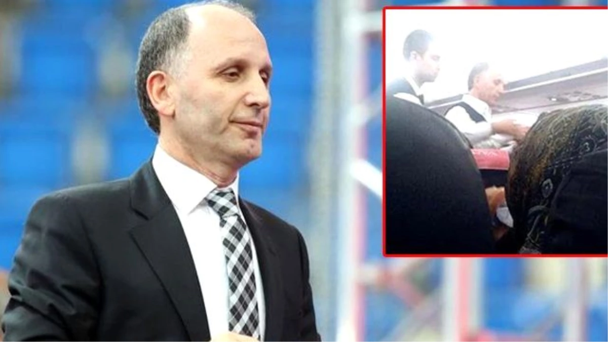 Muharrem Usta, Uçakta Fenalaşan Yolcuya Müdahale Etti