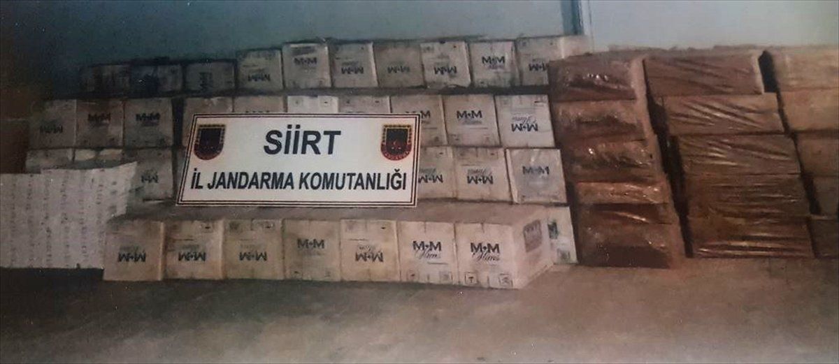 Siirt\'te Kaçakçılık Operasyonu