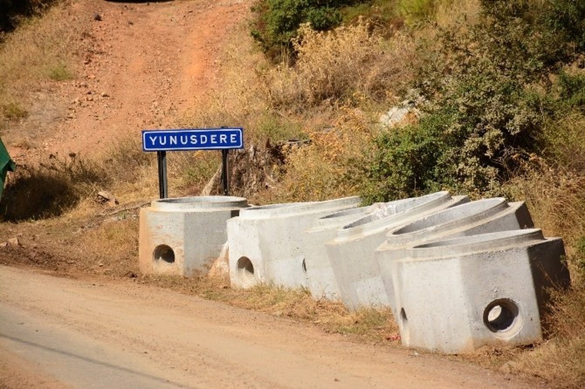 Yunusdere\'de Kanalizsasyon Çalışmaları Başladı