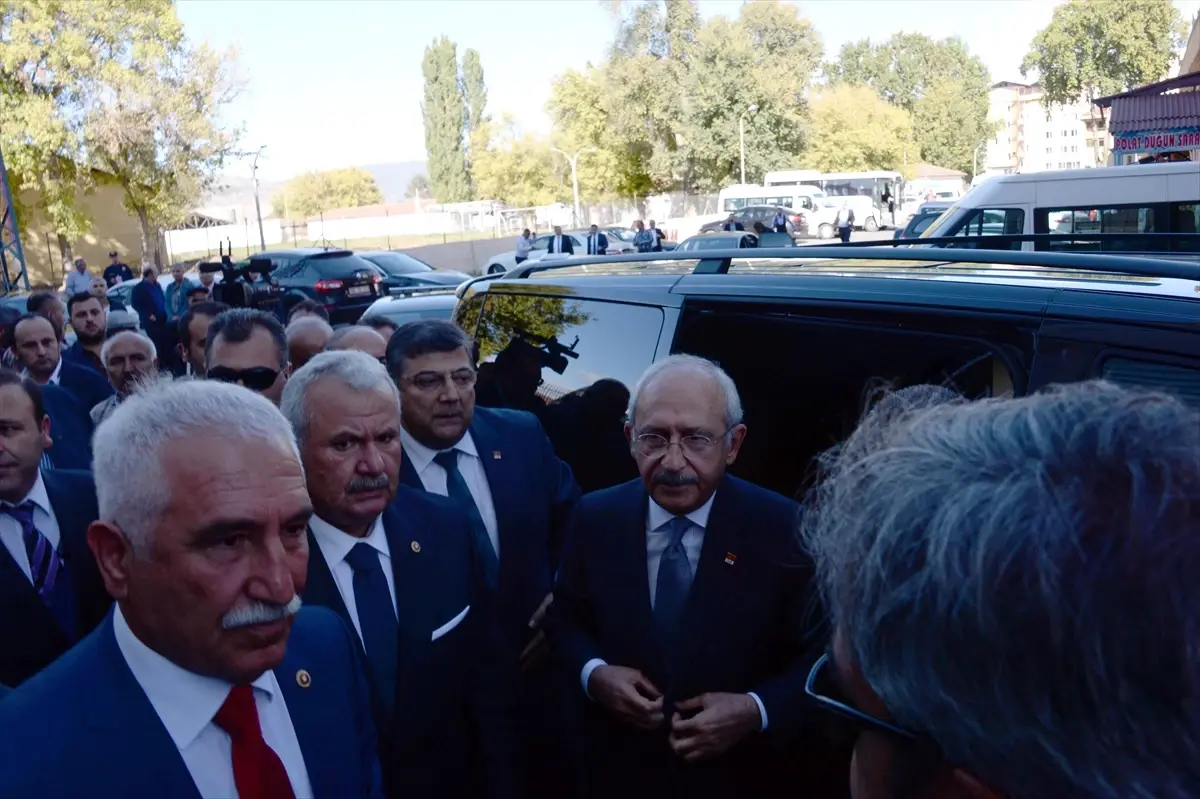 CHP Genel Başkanı Kılıçdaroğlu, Tokat\'da