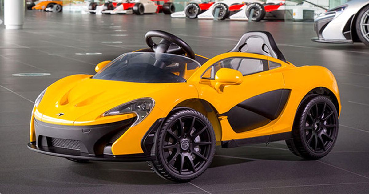 Çocukların da Mclaren P1\'i Olacak