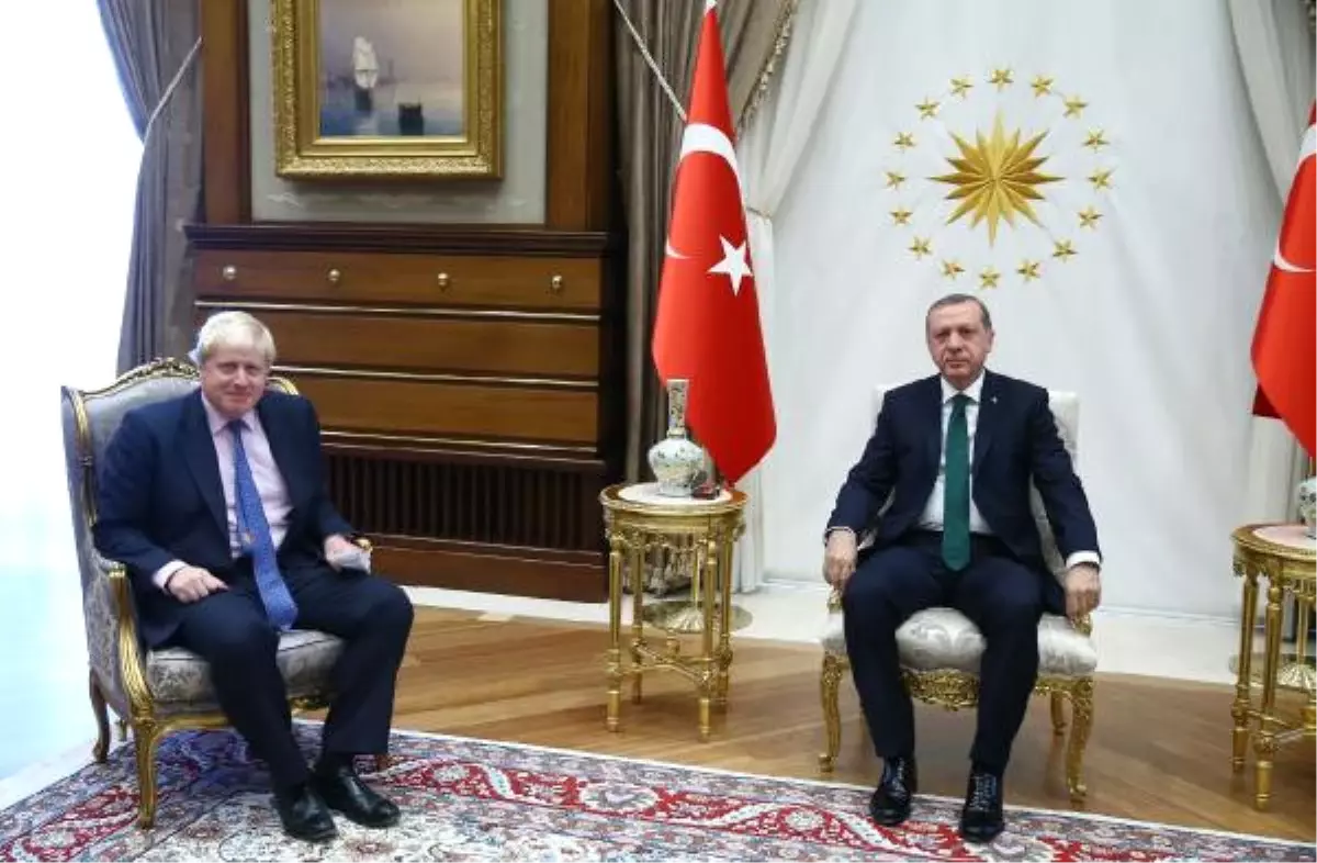 Cumhurbaşkanı Erdoğan, İngiltere Dışişleri Bakanı Johnson\'u Kabul Etti