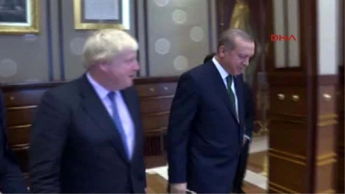 Cumhurbaşkanı Erdoğan, İngiltere Dışişleri Bakanı Johnson\'u Kabul Etti