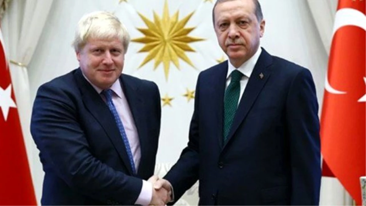 Cumhurbaşkanı Erdoğan, Osmanlı Torunu Boris Johnson\'ı Kabul Etti