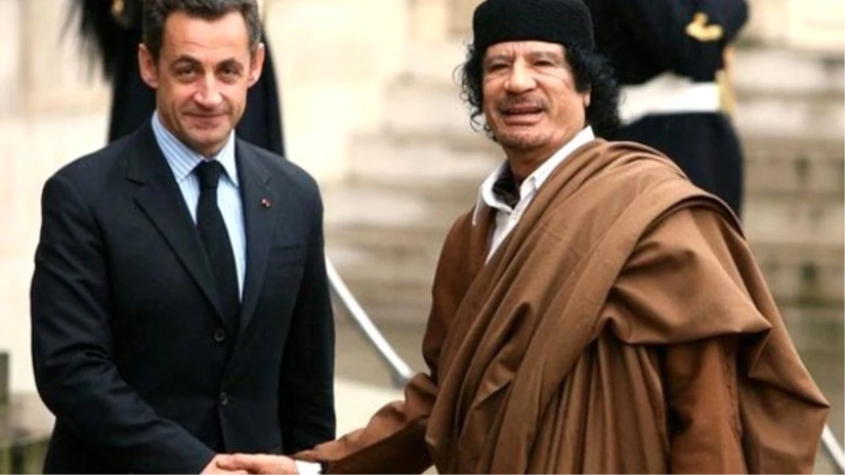Kaddafi, Sarkozy\'ye Mali Destek Verdi İddiası