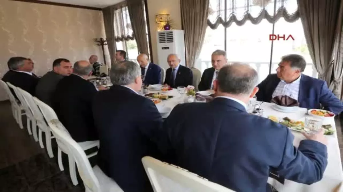 Kılıçdaroğlu Ankara Konağı\'nda