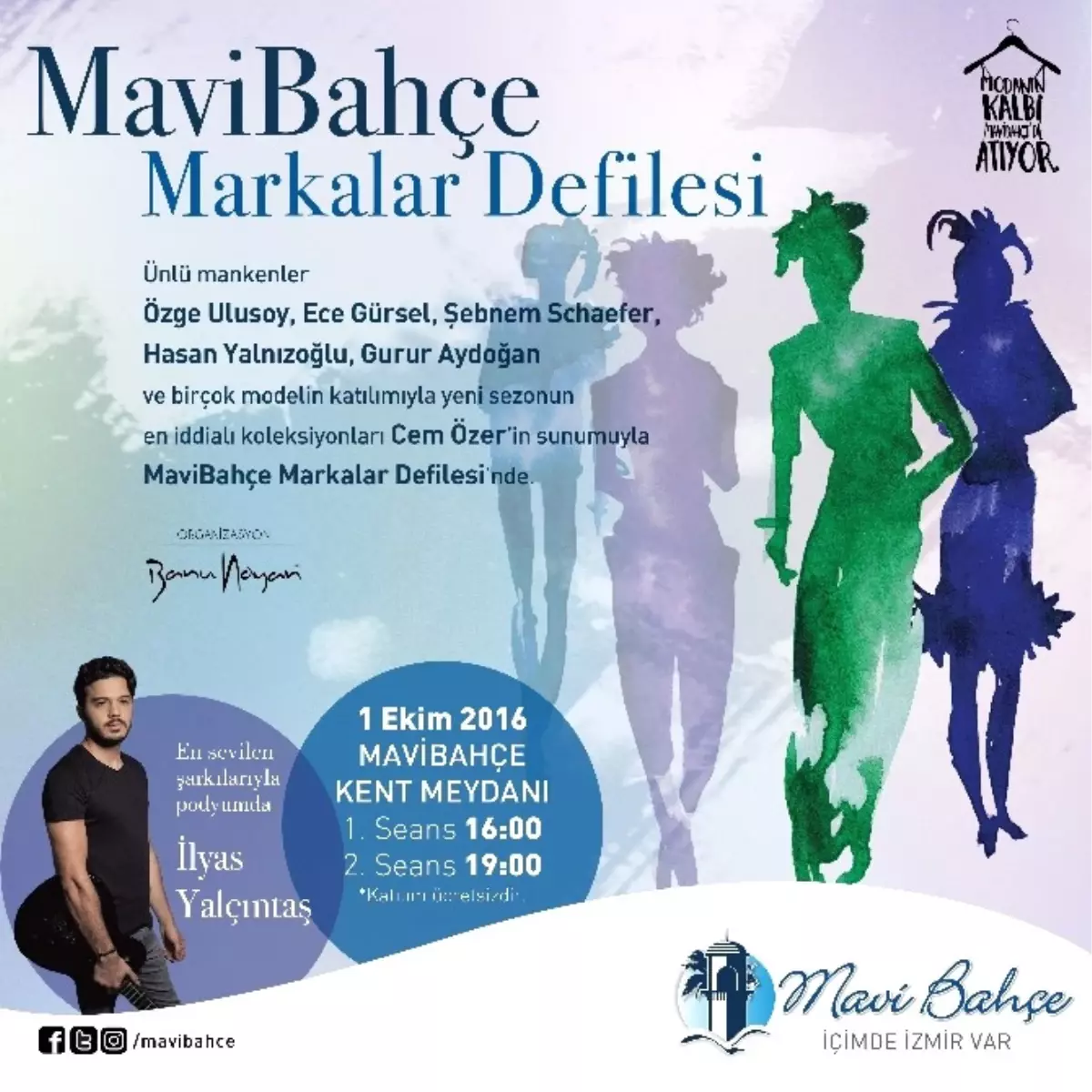 Mavibahçe\'de Markalar Defilesi