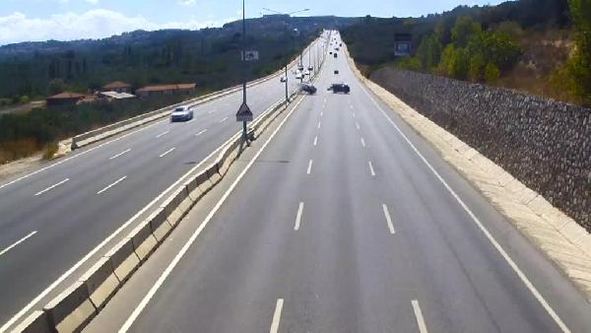 Mudanya\'da Mobese Kameralarına Yansıyan İlginç Kazalar