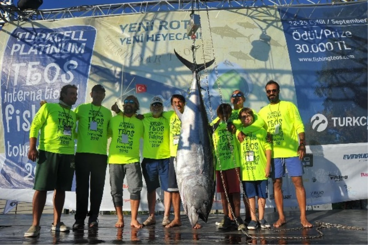 Teos Balıkçılık Turnuvası Tamamlandı