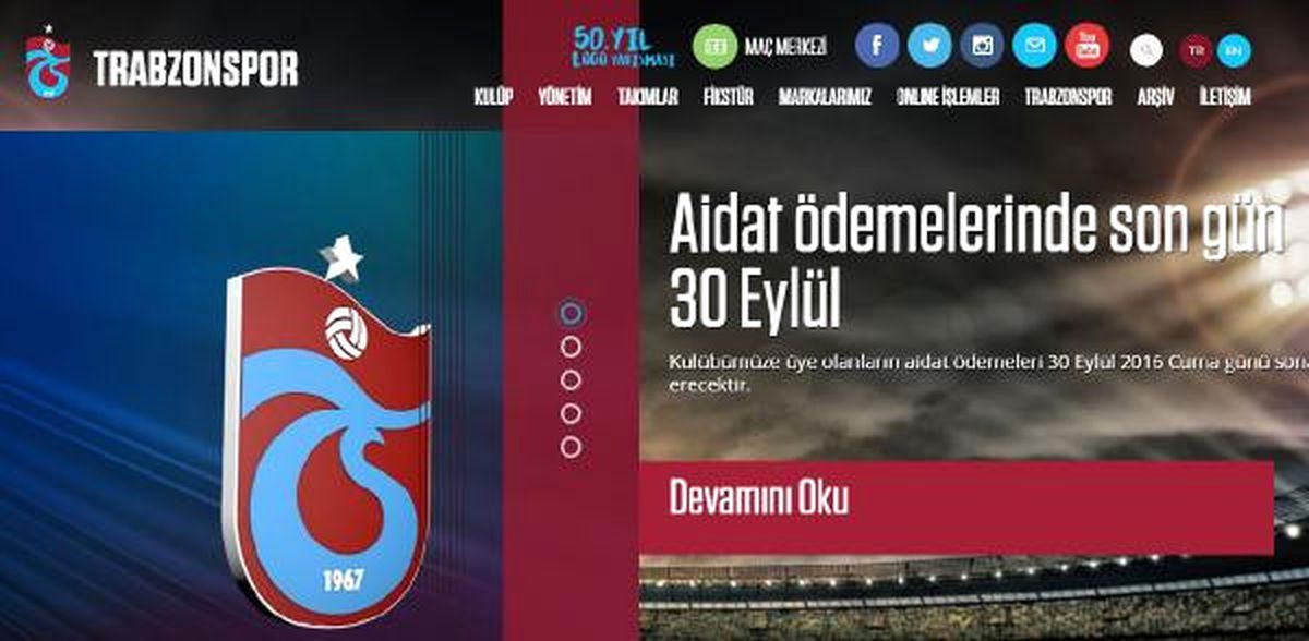 Trabzonspor\'dan Aidat Uyarısı
