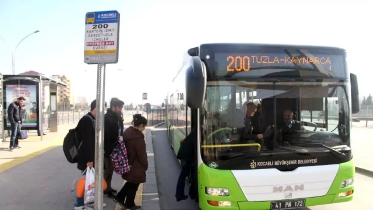 Umuttepe Otobüs Hareket Merkezinde Geçici Düzenleme