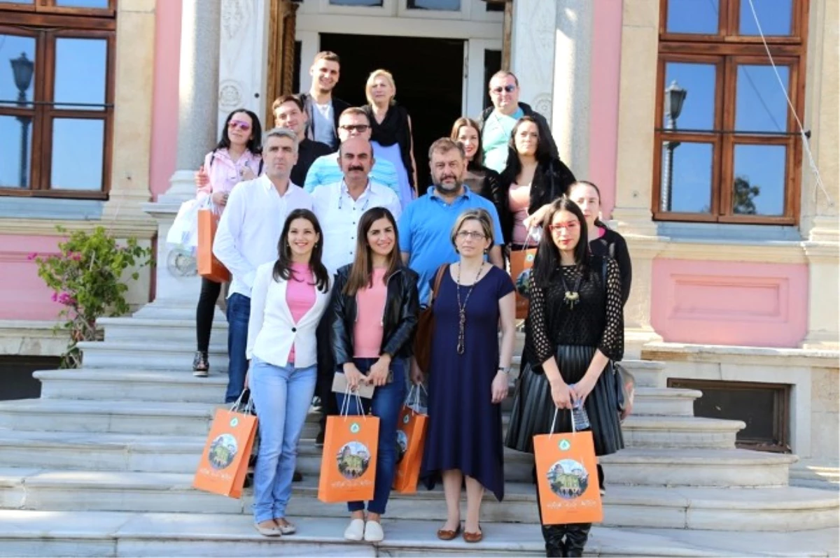 Balkan Gazetecilerden Ziyaret Edirne Belediyesi\'ne Ziyaret
