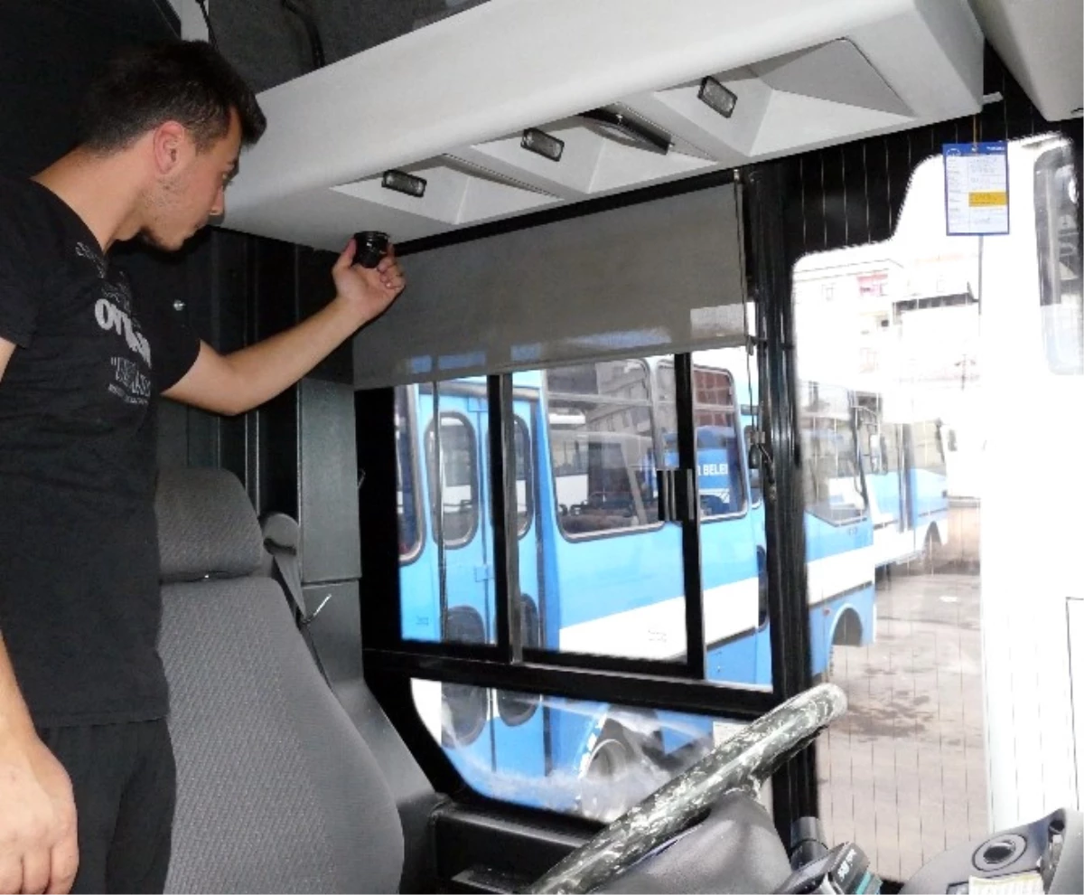 Büyükşehir Belediyesi, Otobüsleri Kamera Sistemi ile Donatıyor