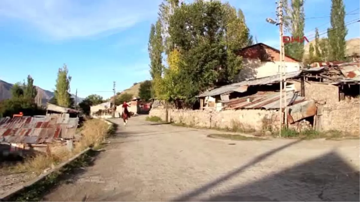 Erzurum - Rahvan At Yarışlarında Birinci Olan At ile Sahibine Davul- Zurnalı Karşılama