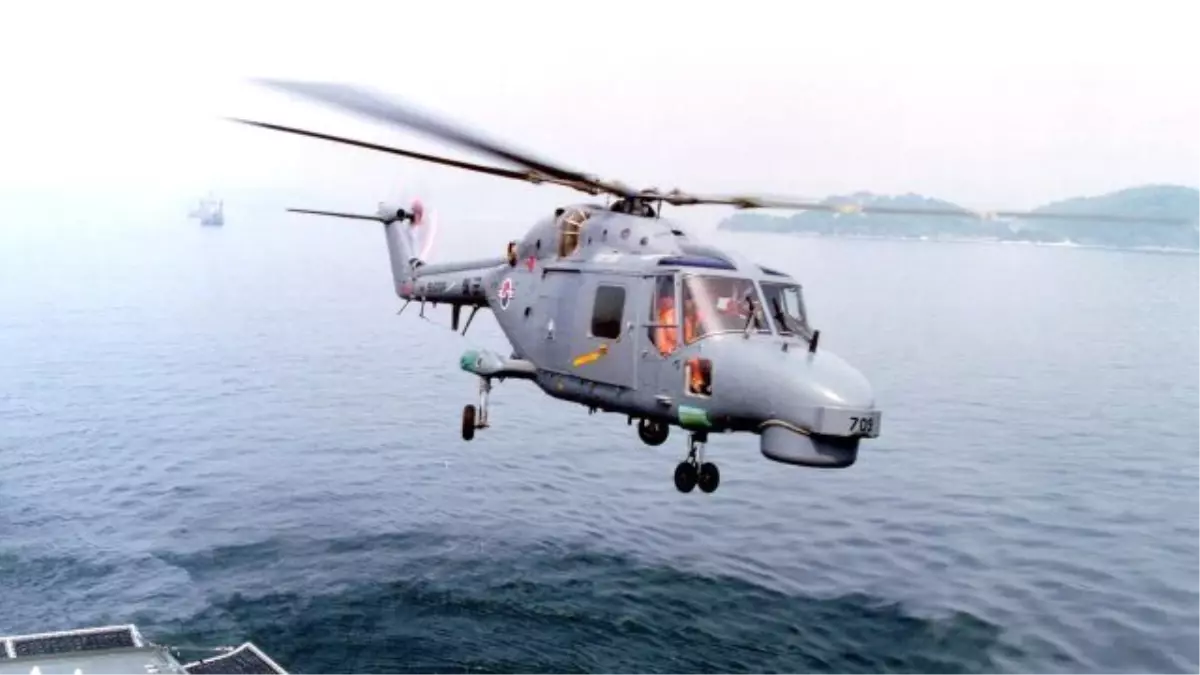 Güney Kore\'de Askeri Helikopter Düştü: 3 Asker Öldü