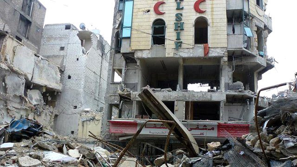 Halep\'te İki Hastane Hava Saldırısıyla Hizmet Dışı Kaldı