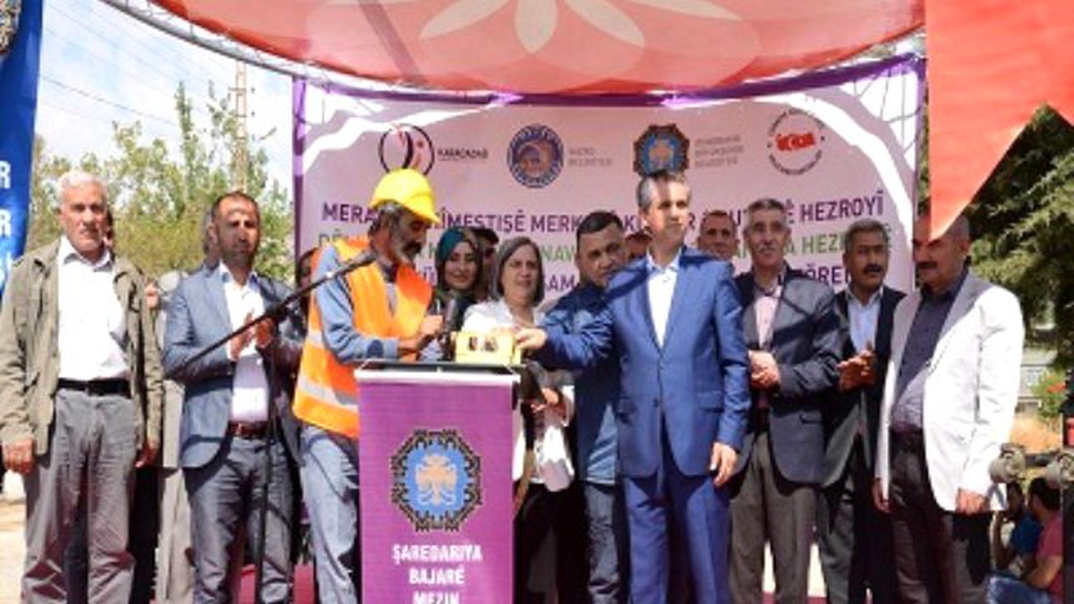 Hazro Kültür ve Yaşam Merkezi\'nin Temeli Atıldı