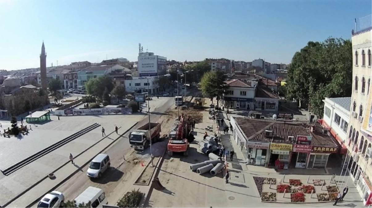 Kırşehir\'de Altyapı Çalışmaları