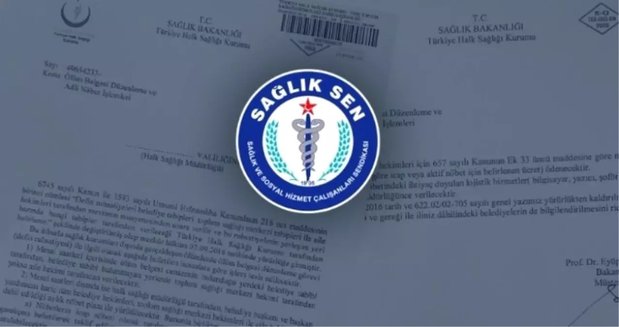 Sağlıkta Ölüm Belgesi ve Adli Nöbetlerde Düzenleme Yapıldı