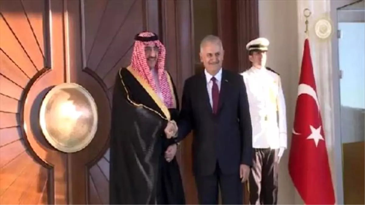 Başbakan Yıldırım, Suudi Arabistan Veliaht Prensi Nayif\'le Görüştü