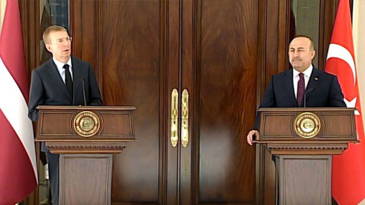 Çavuşoğlu-Rinkevics Ortak Basın Toplantısı