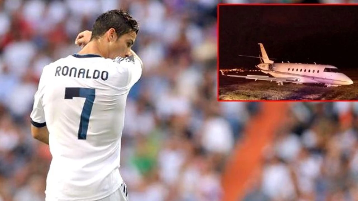 Cristiano Ronaldo\'nun Uçağı İniş Takımları Çalışmayınca Kaza Yaptı