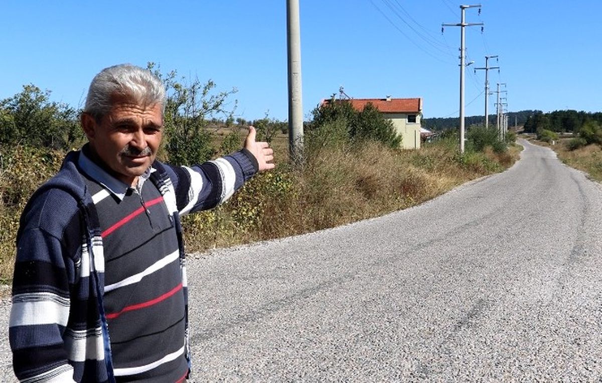 Demirci\'ye 27 Kilometrelik Asfalt Çalışması