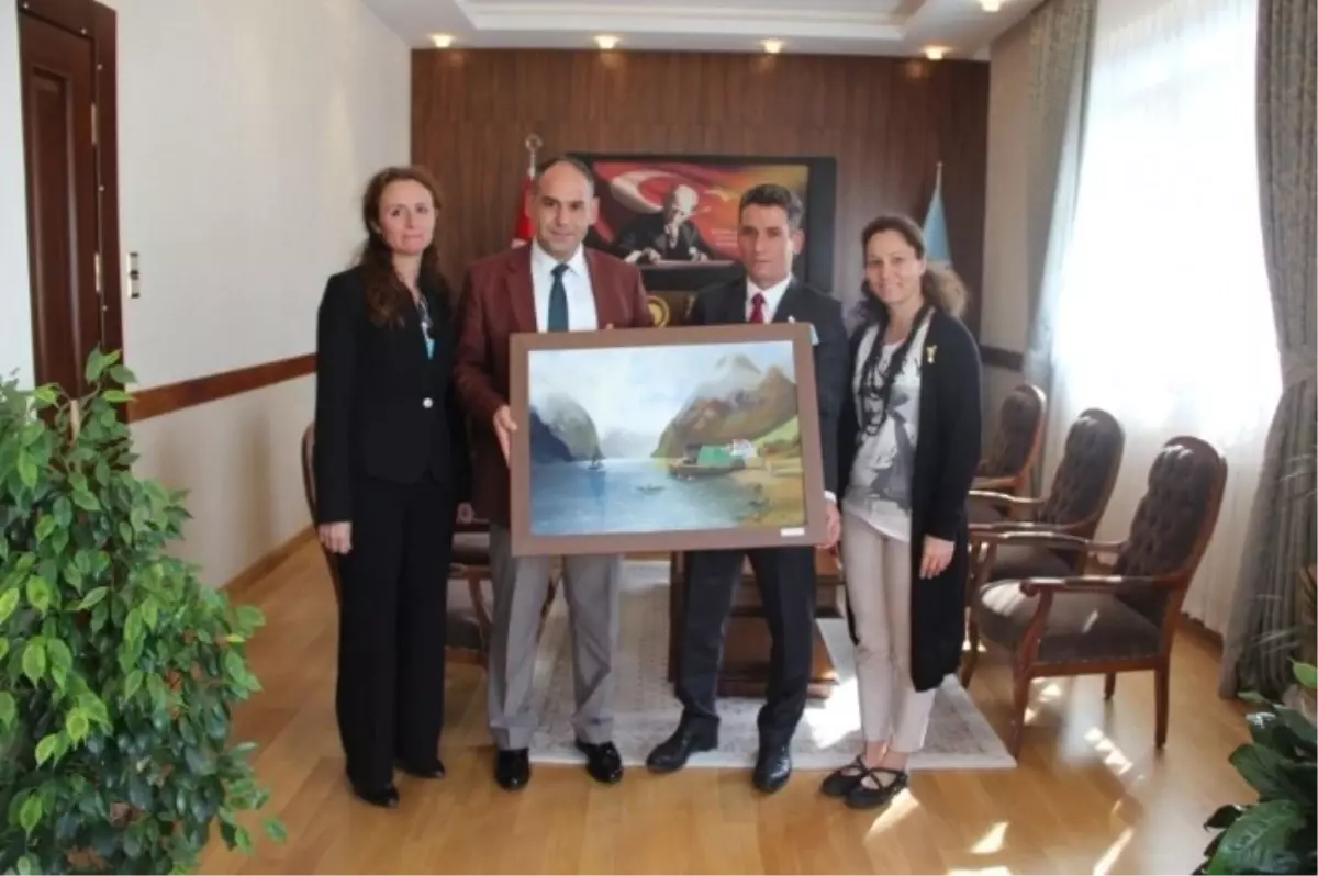 E-Twinning Projesi Kapsamında Sergi