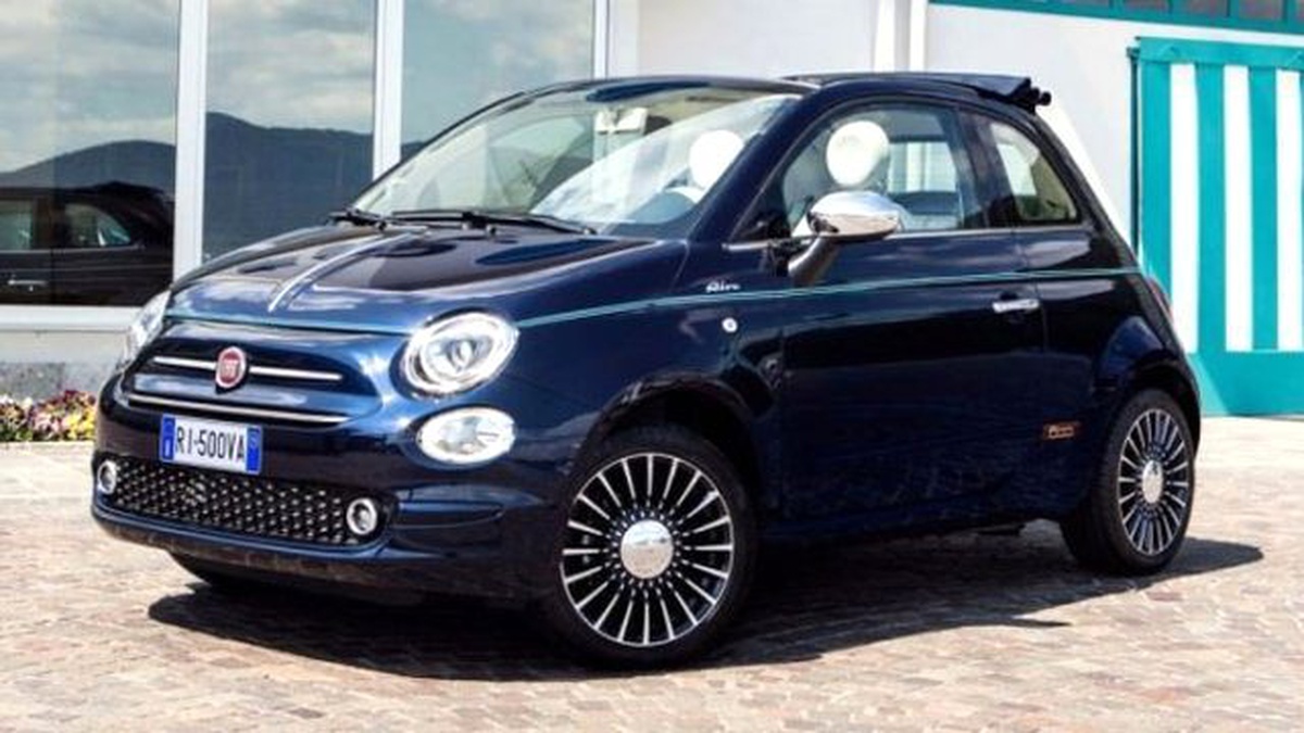 Fiat 500 Riva 2016 Paris Otomobil Fuarı\'nda