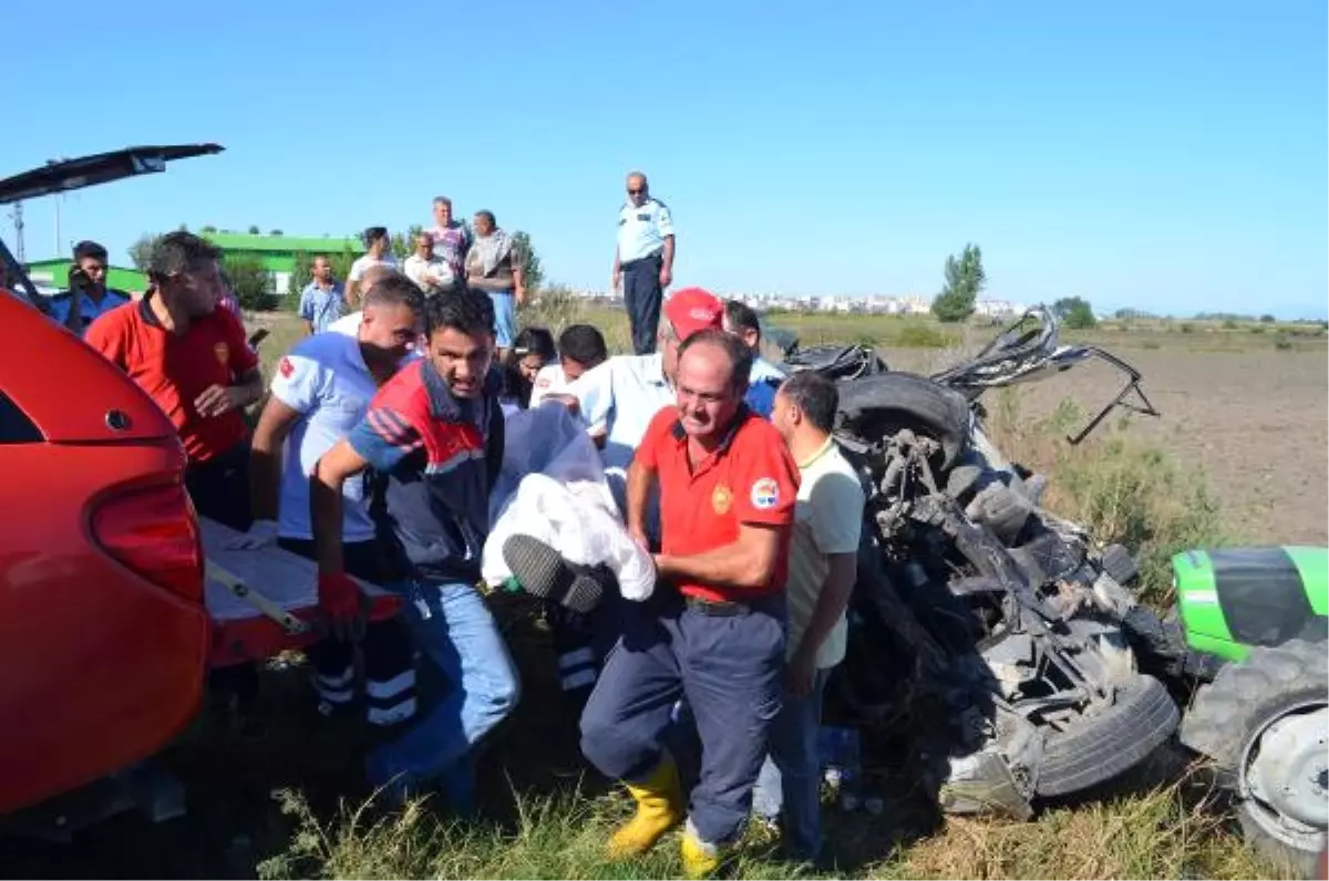 Otomobil ile Tanker Çarpıştı: 1 Ölü, 1 Yaralı