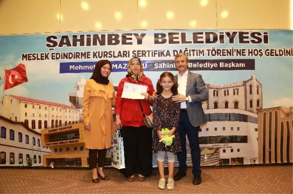 Şahinbey Belediyesi Meslek Sahibi Yapıyor