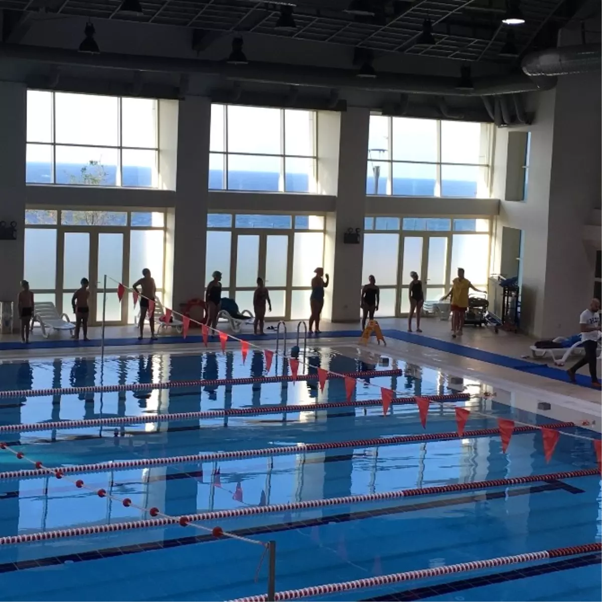 Zonguldak Yüzme Kulübü; Beü Yarı Olimpik Havuzu\'nda