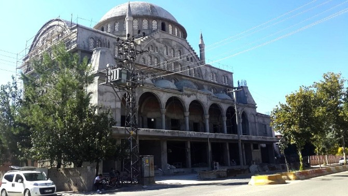 Adıyaman Hastane Camii\'nin İnşaatı Yeniden Başladı