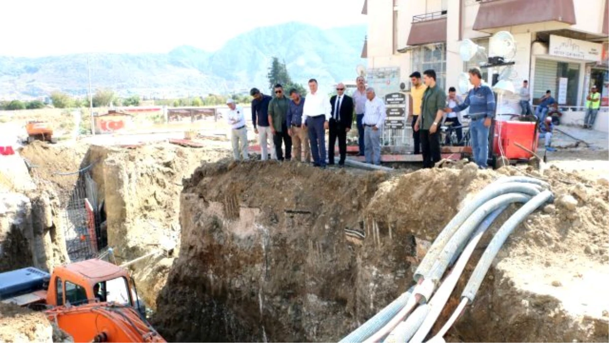 Başkan Savaş, Kavaslı Battı Çıktı Prosini Yerinde İnceledi